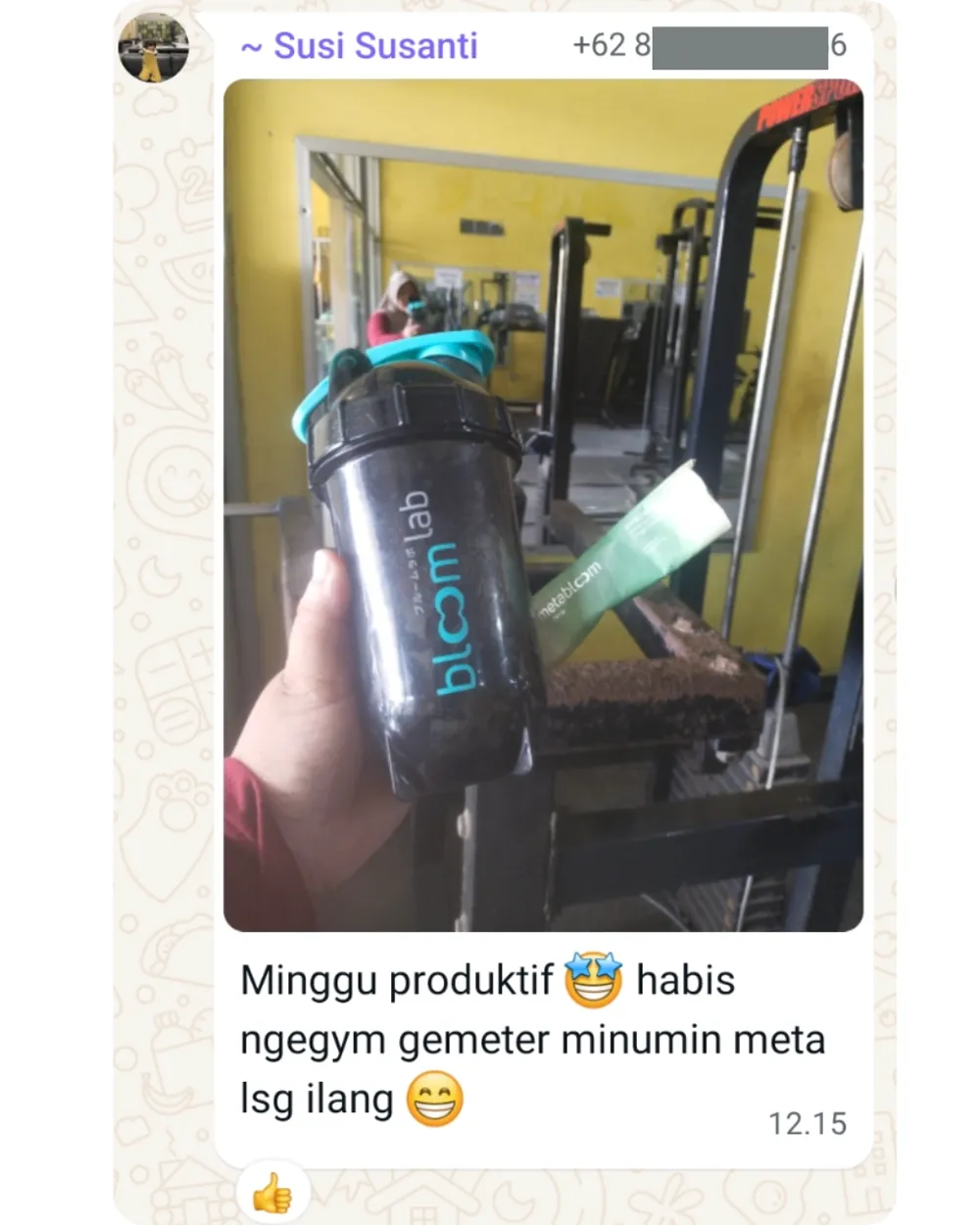 Screenshot chat pelanggan MetaBloom (1 dari 6)