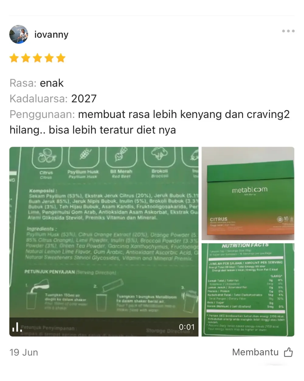 Screenshot chat pelanggan MetaBloom (2 dari 6)