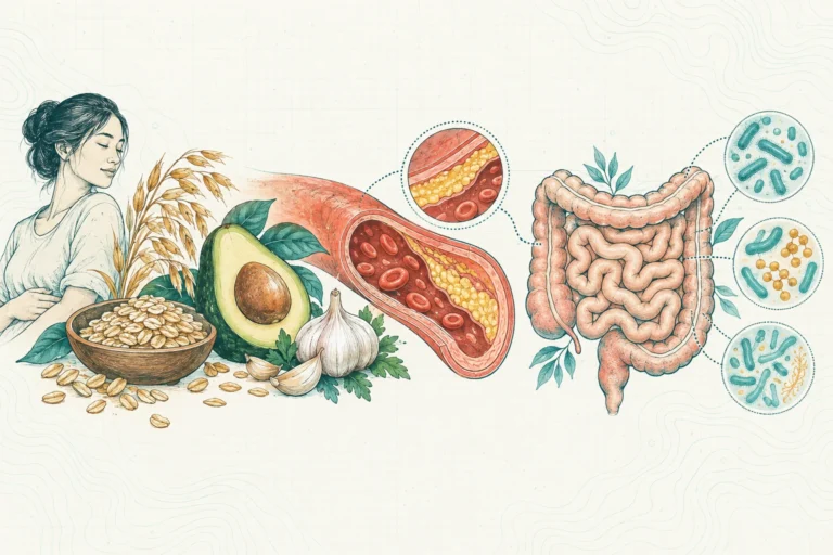 Ilustrasi plat spesimen BloomLab: kolesterol tinggi 6 cara alami turunkan lewat usus dan hubungannya dengan kesehatan usus