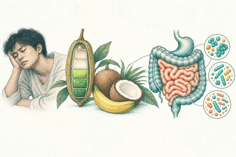 Ilustrasi plat spesimen BloomLab: badan lemas 6 penyebab tersembunyi yang sering diabaikan dan hubungannya dengan kesehatan usus