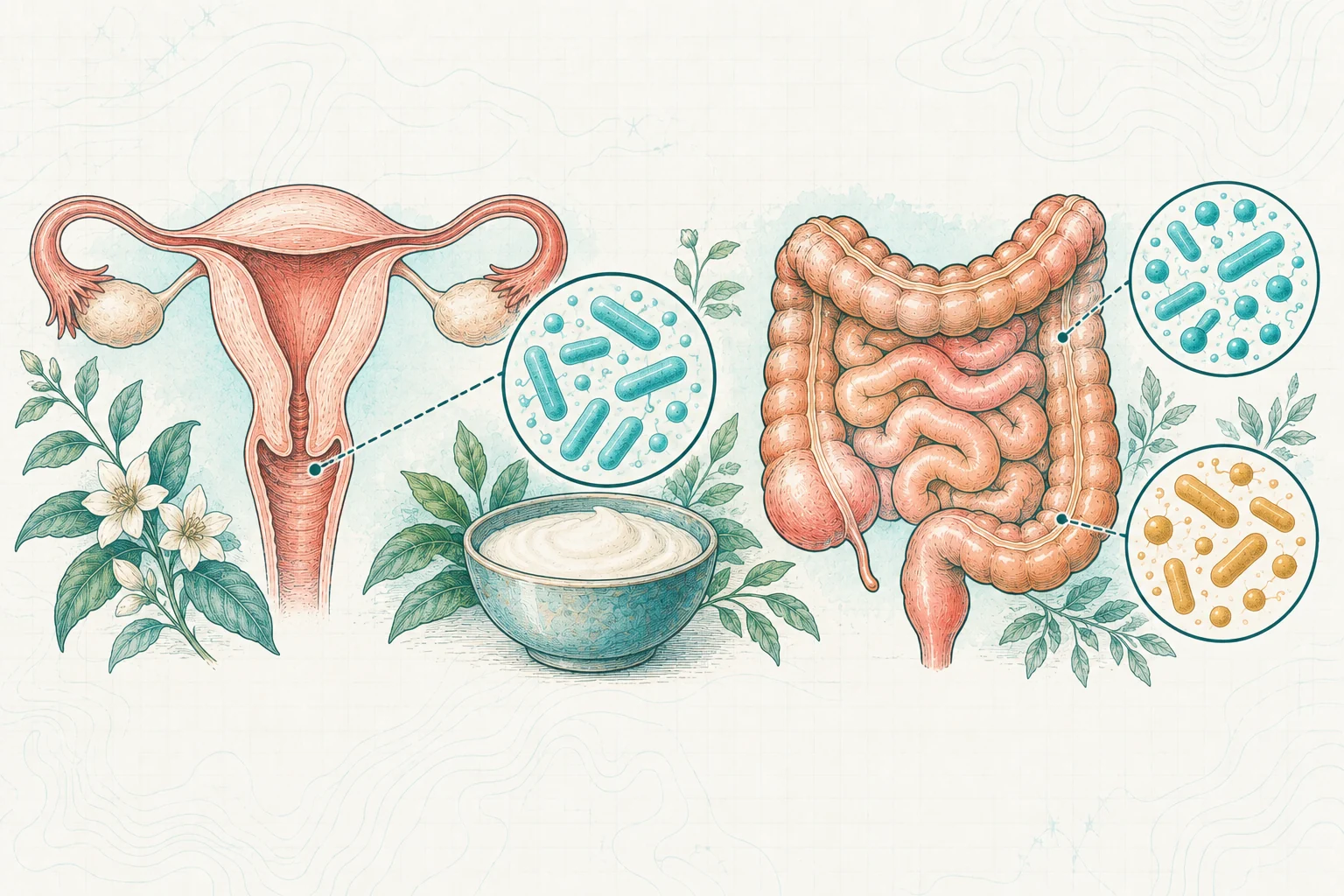 Ilustrasi plat spesimen BloomLab: keputihan 5 fakta penting hubungannya dengan usus dan hubungannya dengan kesehatan usus