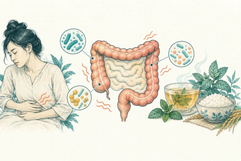Ilustrasi plat spesimen BloomLab: iritasi usus 5 gejala penting ibs yang sering disepelekan dan hubungannya dengan kesehatan usus