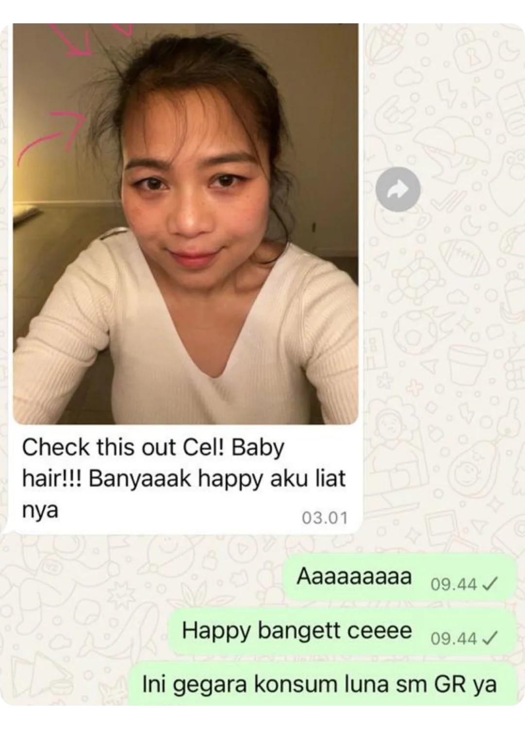 Testimoni pelanggan BloomLab - hasil nyata