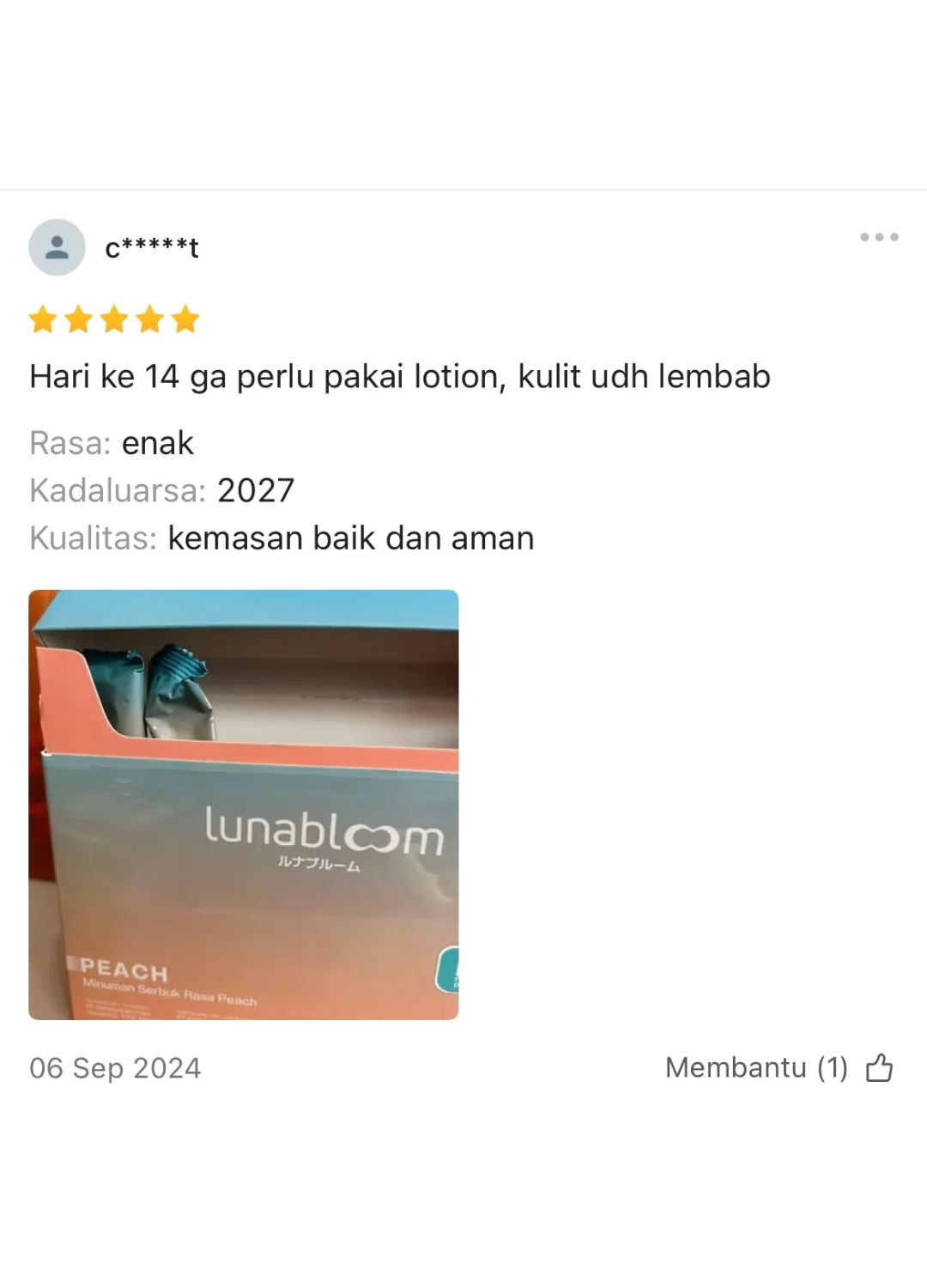 Testimoni BloomLab - kesehatan usus dan imunitas