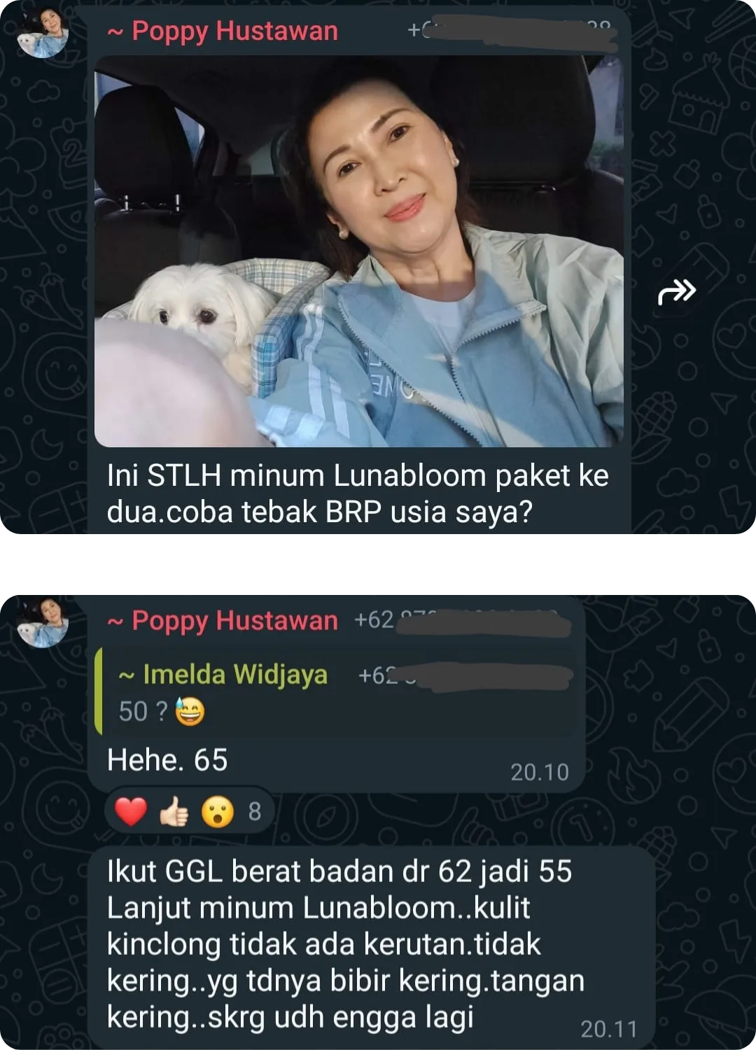 Testimoni BloomLab - kulit cerah dalam 30 hari