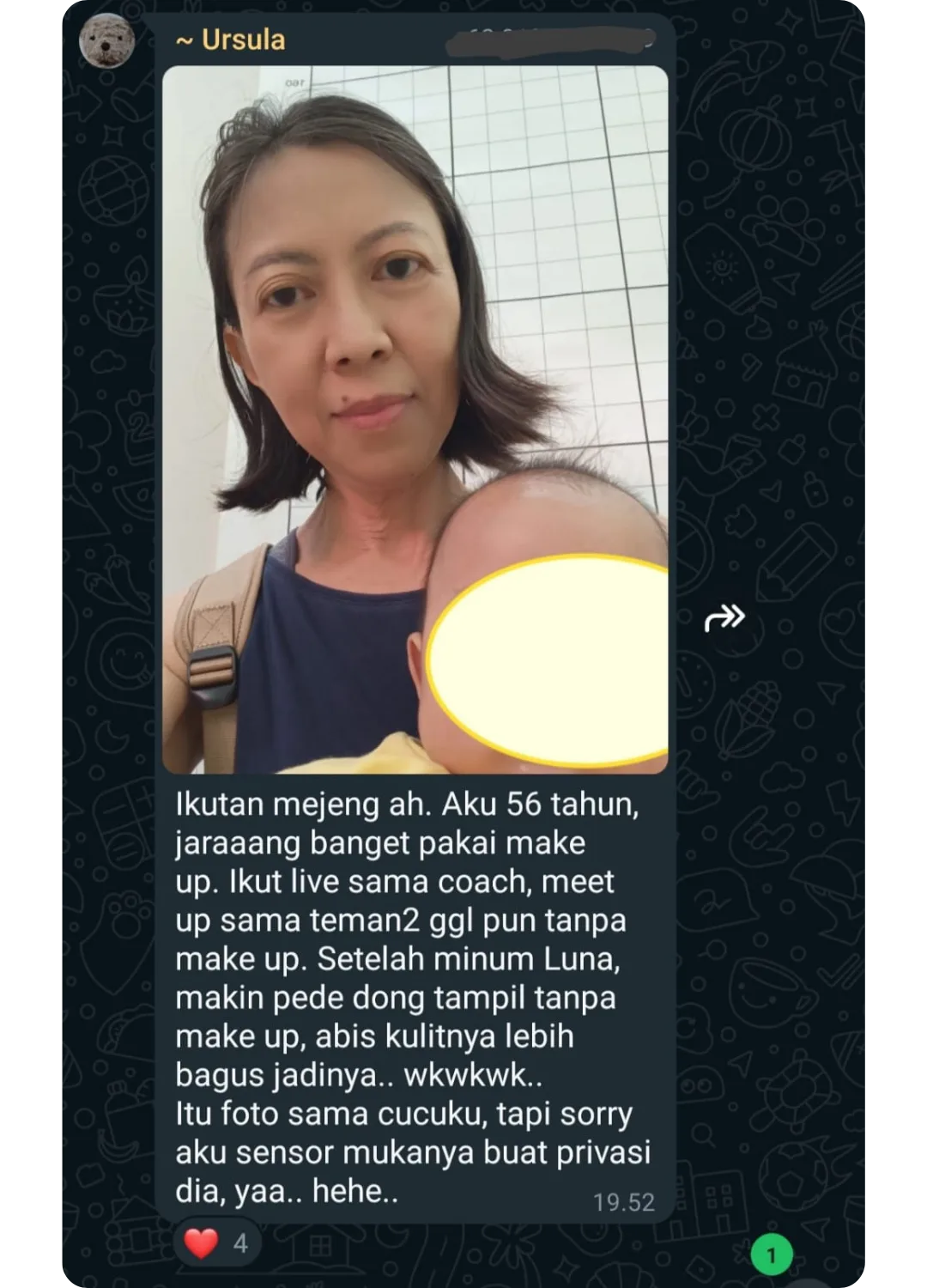 Testimoni BloomLab - energi stabil setiap hari