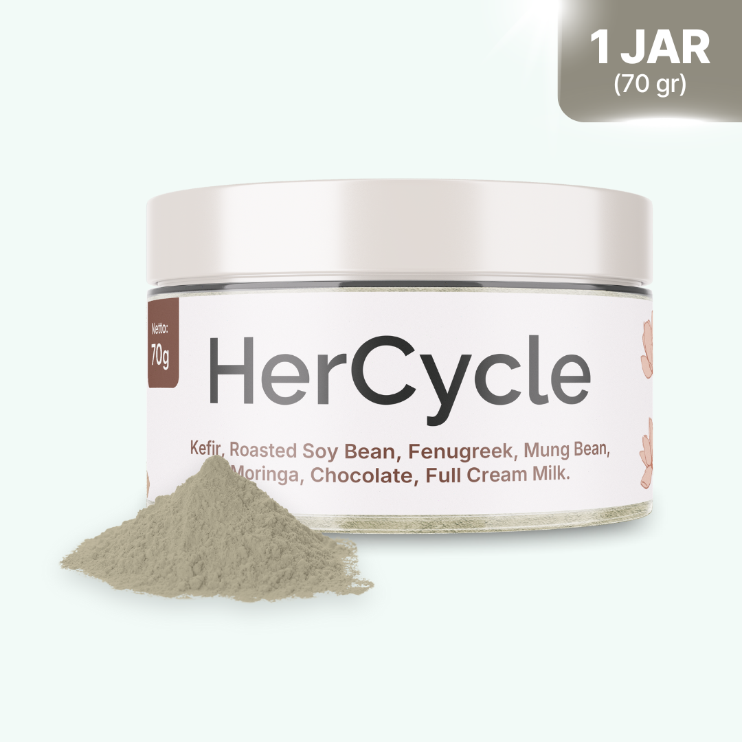 HerCycle 1 Jar 70g Nutrisi Penyeimbang Hormon Alami