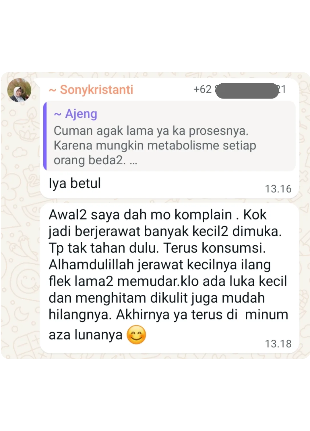 Testimoni BloomLab - review kesehatan usus