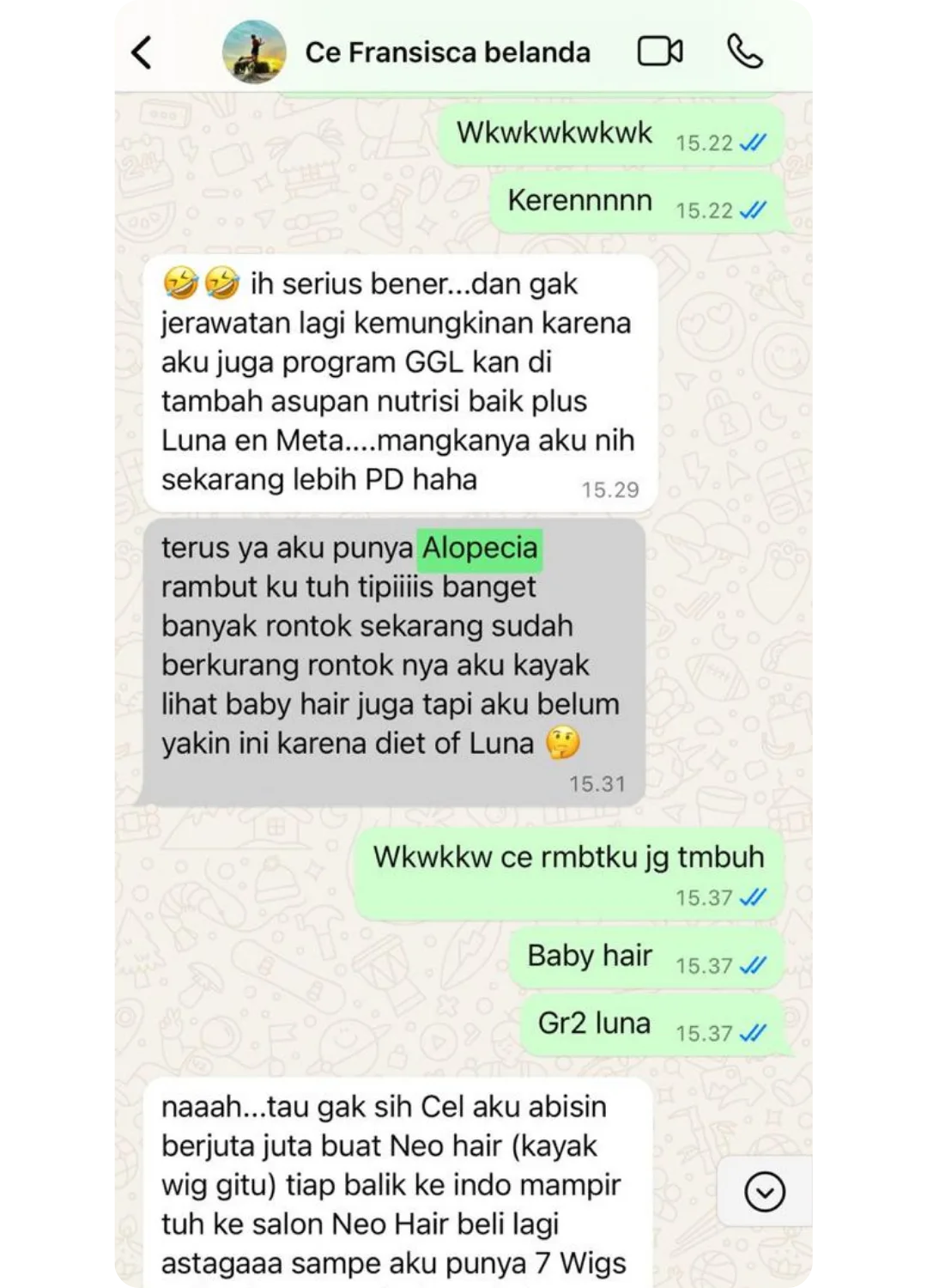 Testimoni BloomLab - hasil probiotik premium