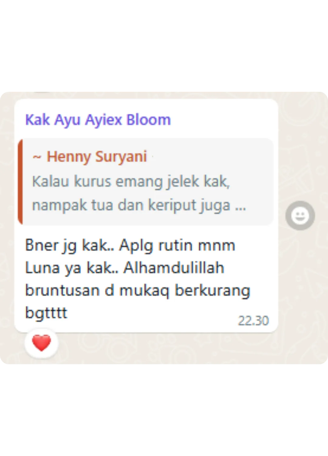 Testimoni BloomLab - pengalaman pengguna nyata
