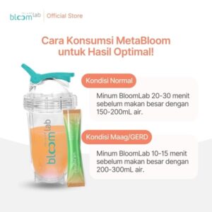 Paket Komplit Usus Sehat Kulit Glowing - LunaBloom MetaBloom 2 Box 32 Sachet BloomLab