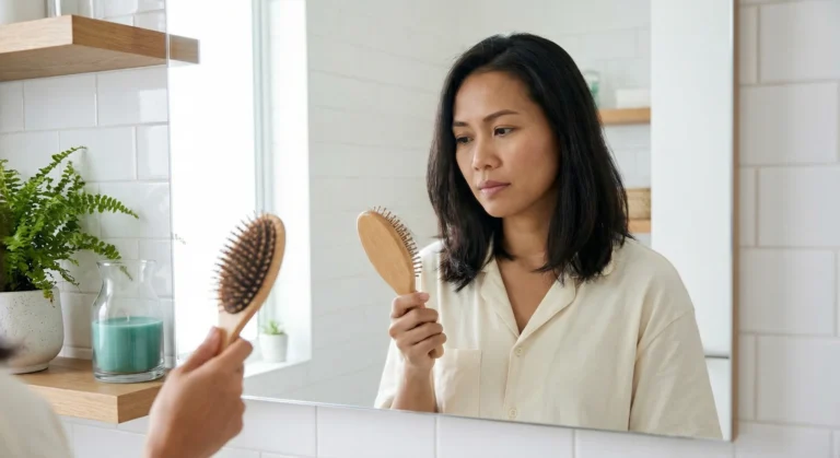 Penyebab rambut rontok parah - kesehatan usus dan rambut