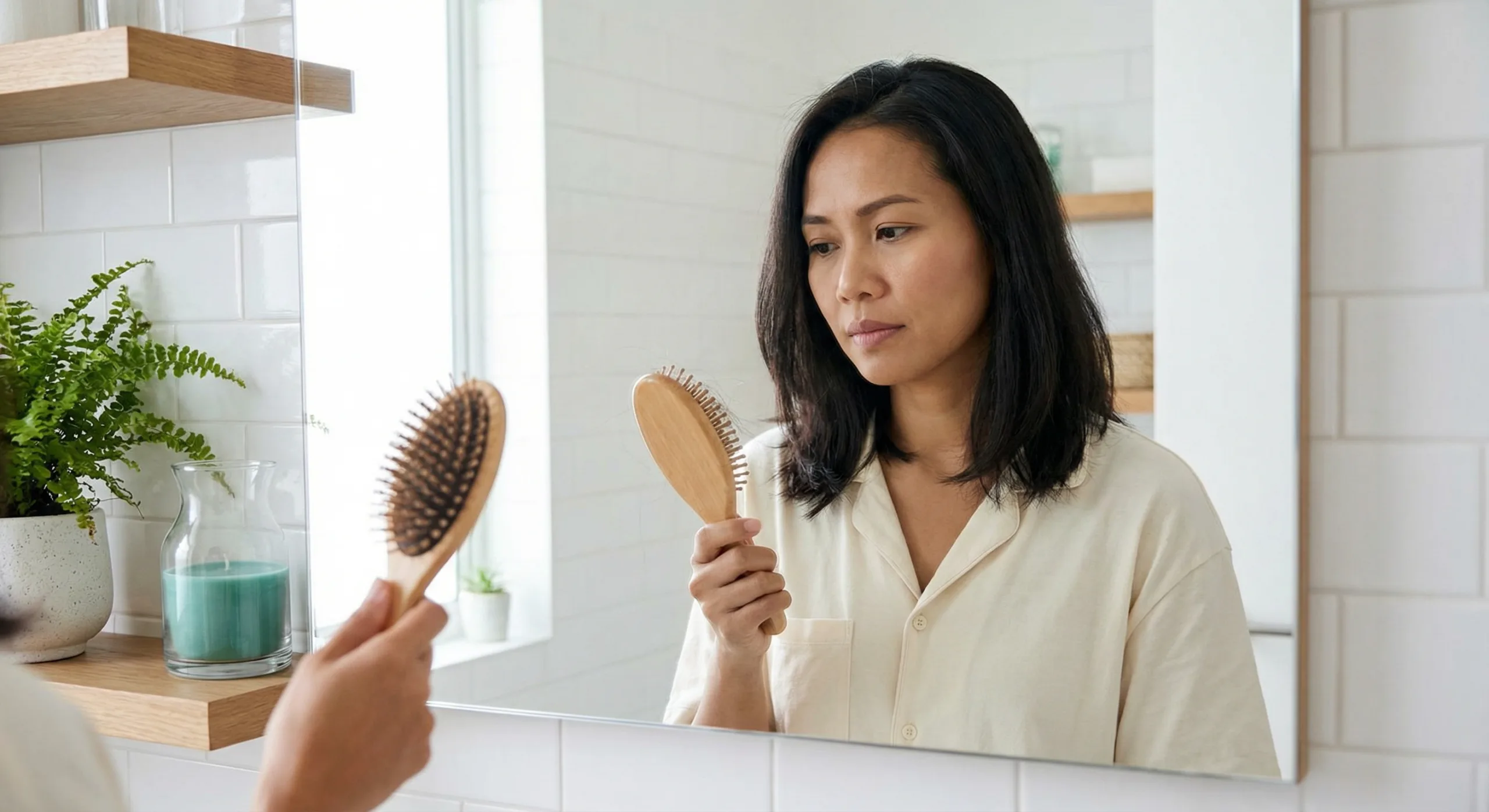 Penyebab rambut rontok parah - kesehatan usus dan rambut