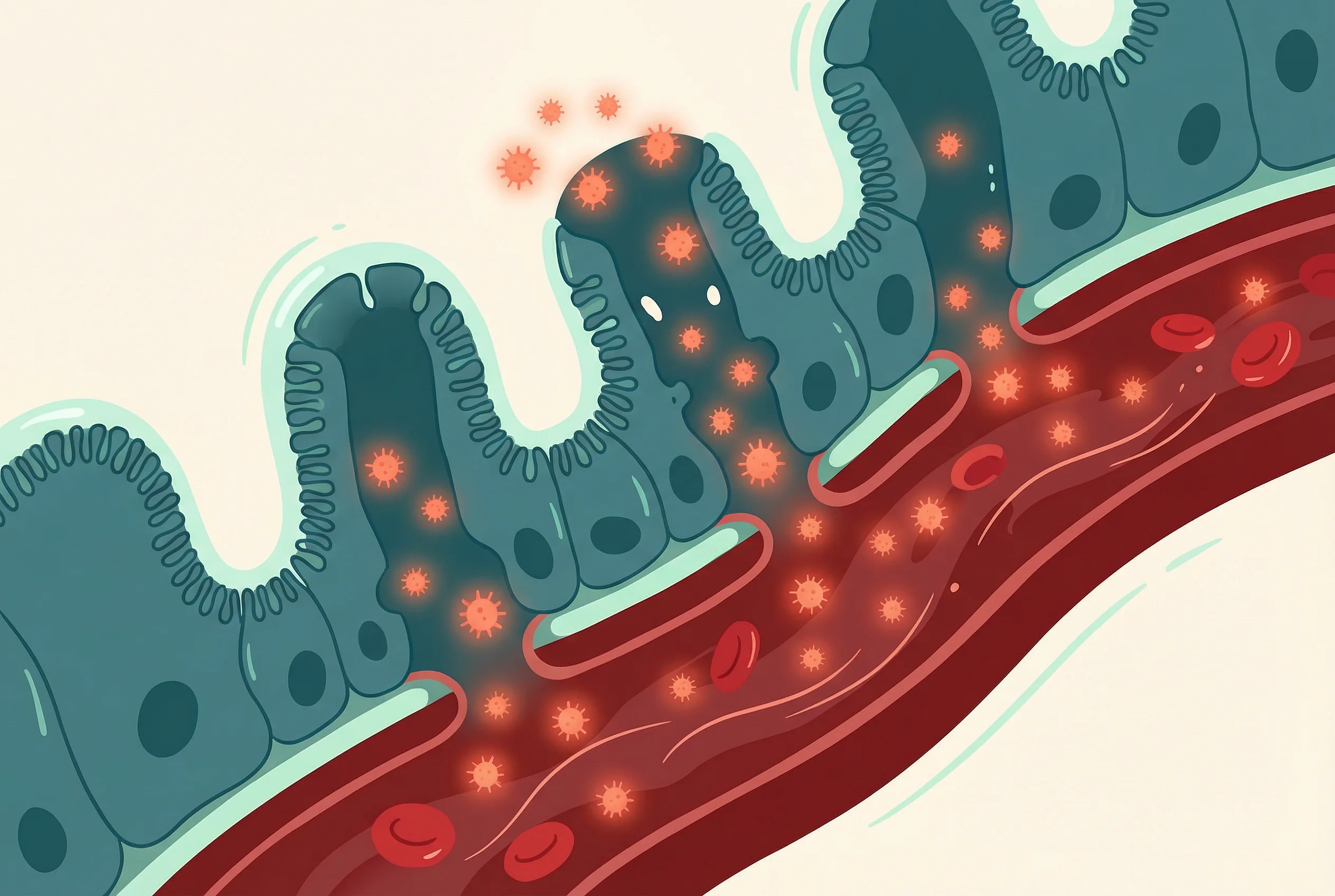 Ilustrasi apa itu LPS lipopolisakarida dan bahayanya di aliran darah