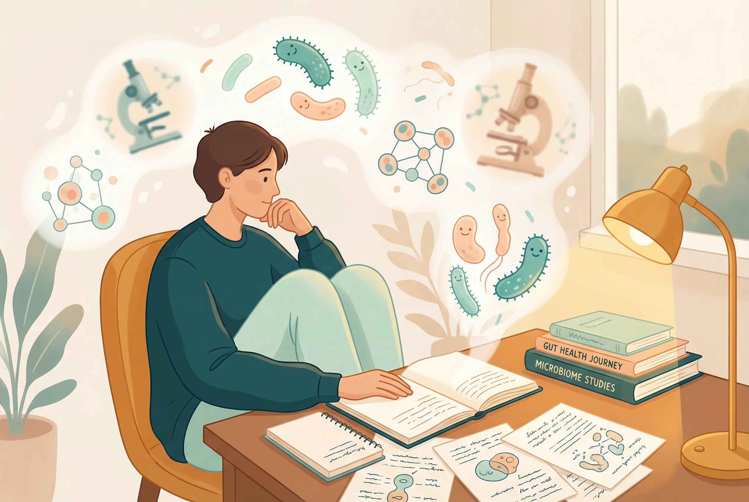 Ilustrasi kenapa mendalami microbiome perjalanan riset