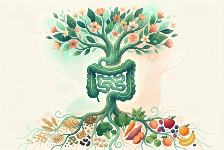 Ilustrasi konsumsi serat wajib untuk kesehatan usus