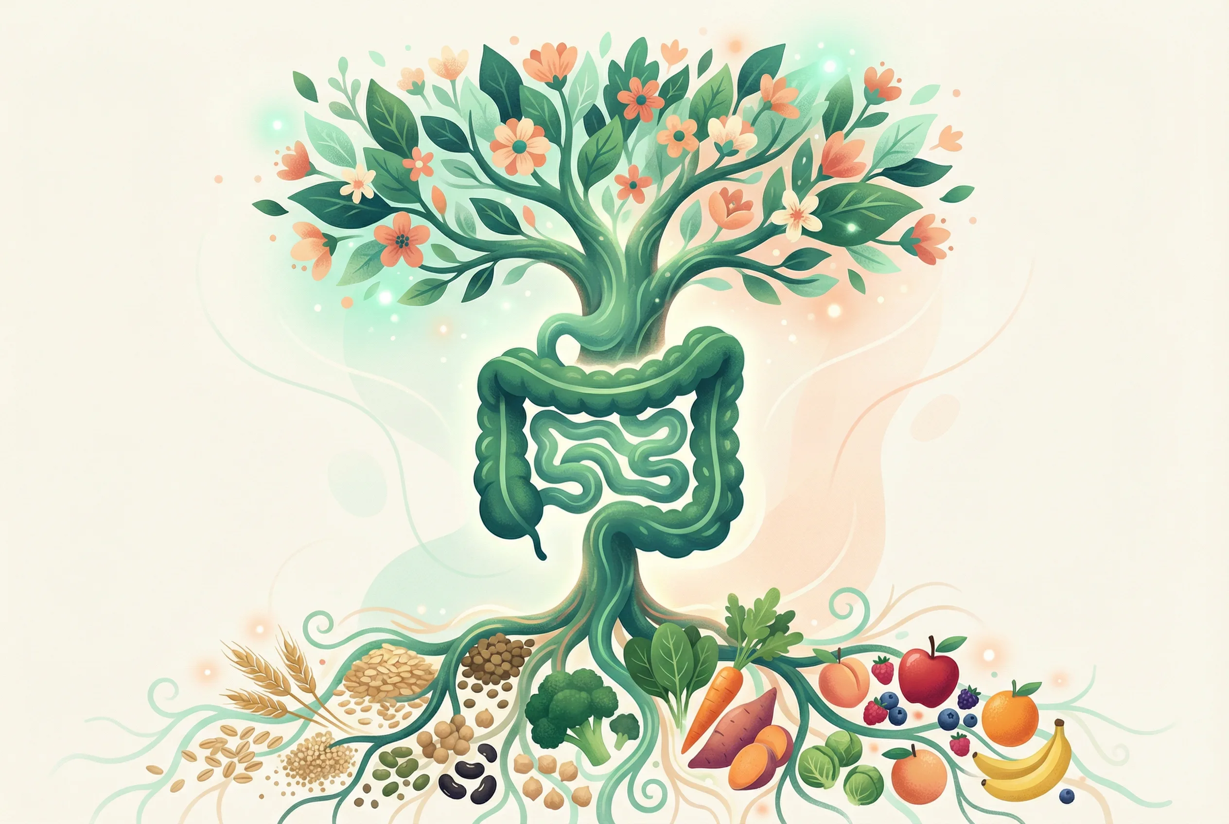 Ilustrasi konsumsi serat wajib untuk kesehatan usus