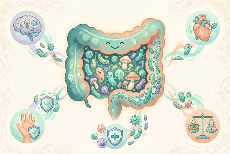 Ilustrasi mengenal microbiome dan pentingnya untuk hidup sehat