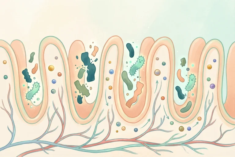 Ilustrasi peran serat dalam penyerapan nutrisi optimal