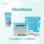 GlowReset paket, komposisi LunaBloom dan GutReset