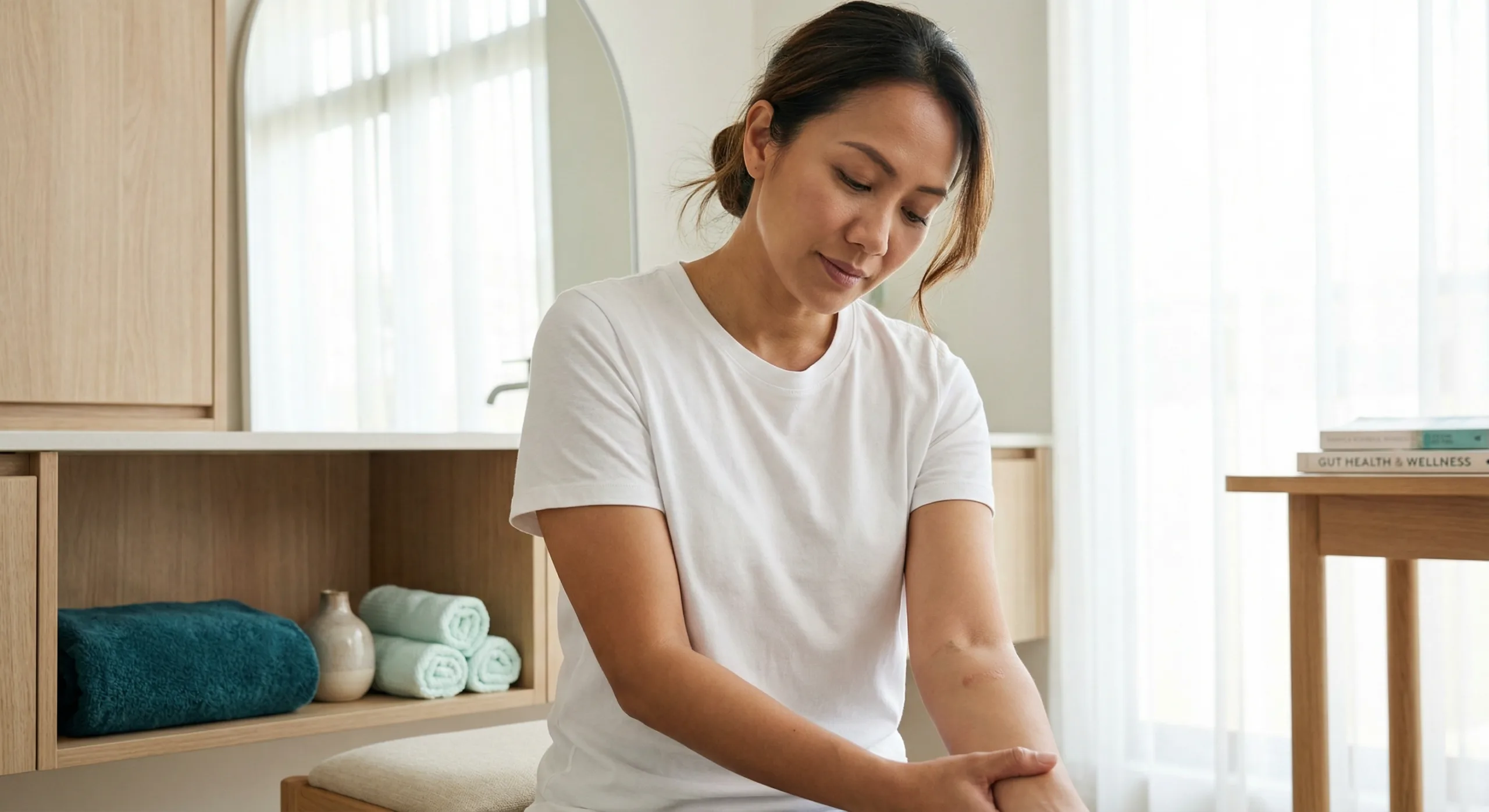 eksim kulit - kesehatan usus dan bakteri mikrobiom