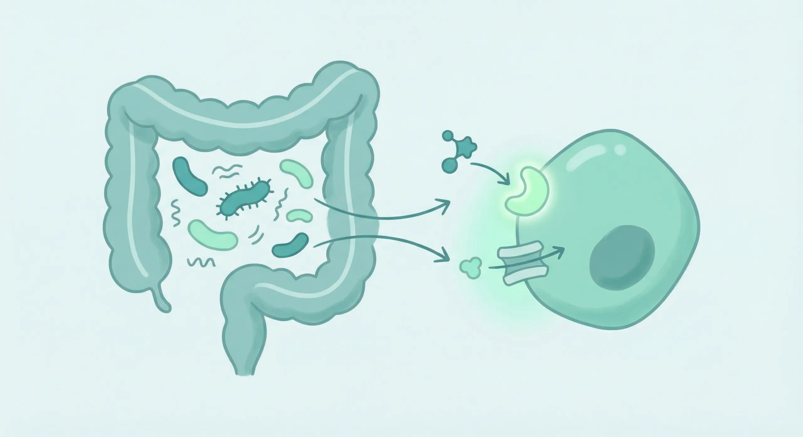 Ilustrasi resistensi insulin - kesehatan usus