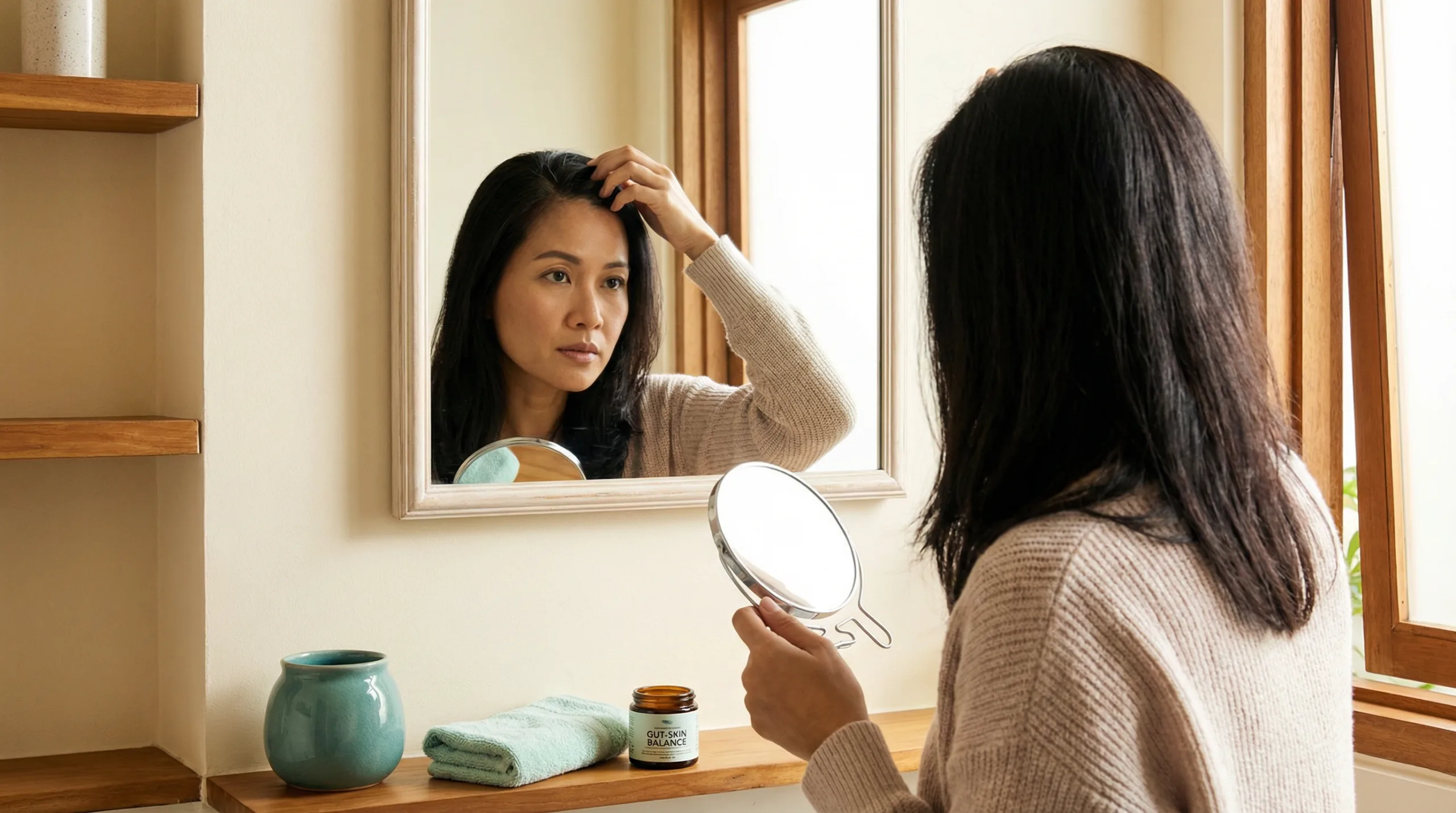 ketombe - kesehatan usus dan bakteri mikrobiom