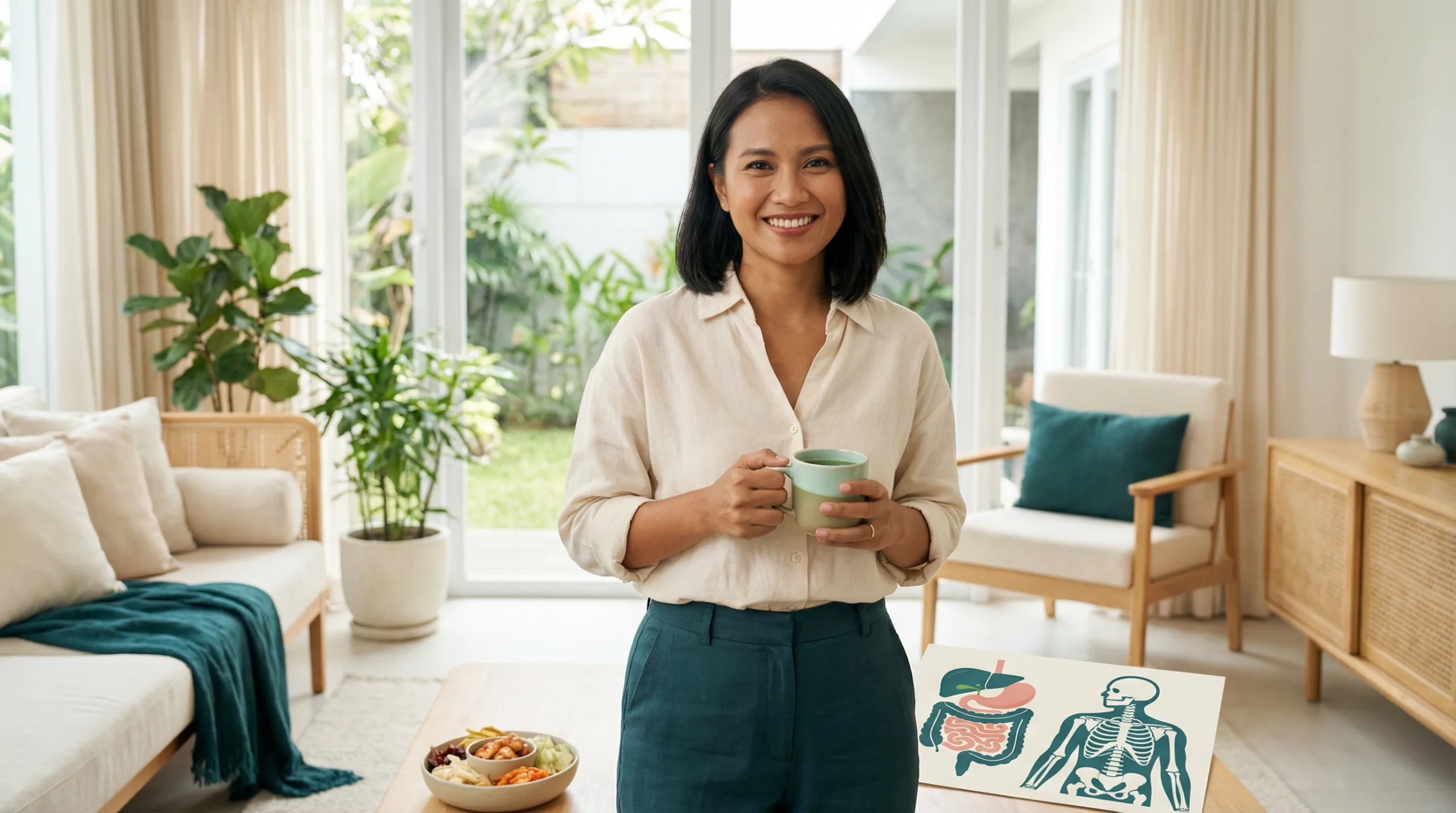 tulang keropos - kesehatan usus dan bakteri mikrobiom