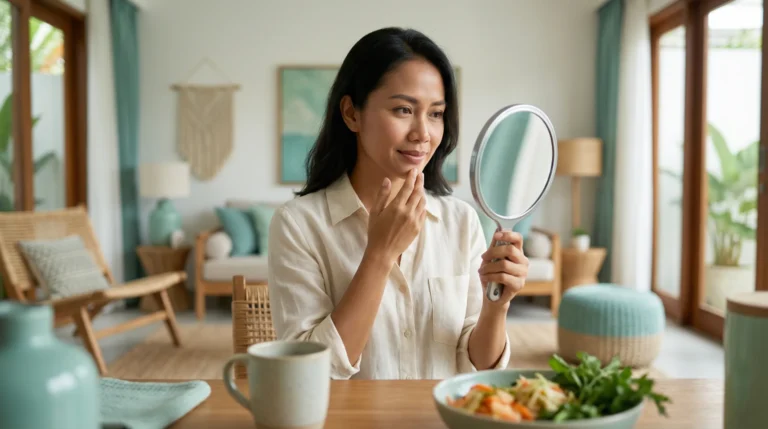 lidah putih - kesehatan usus dan bakteri mikrobiom