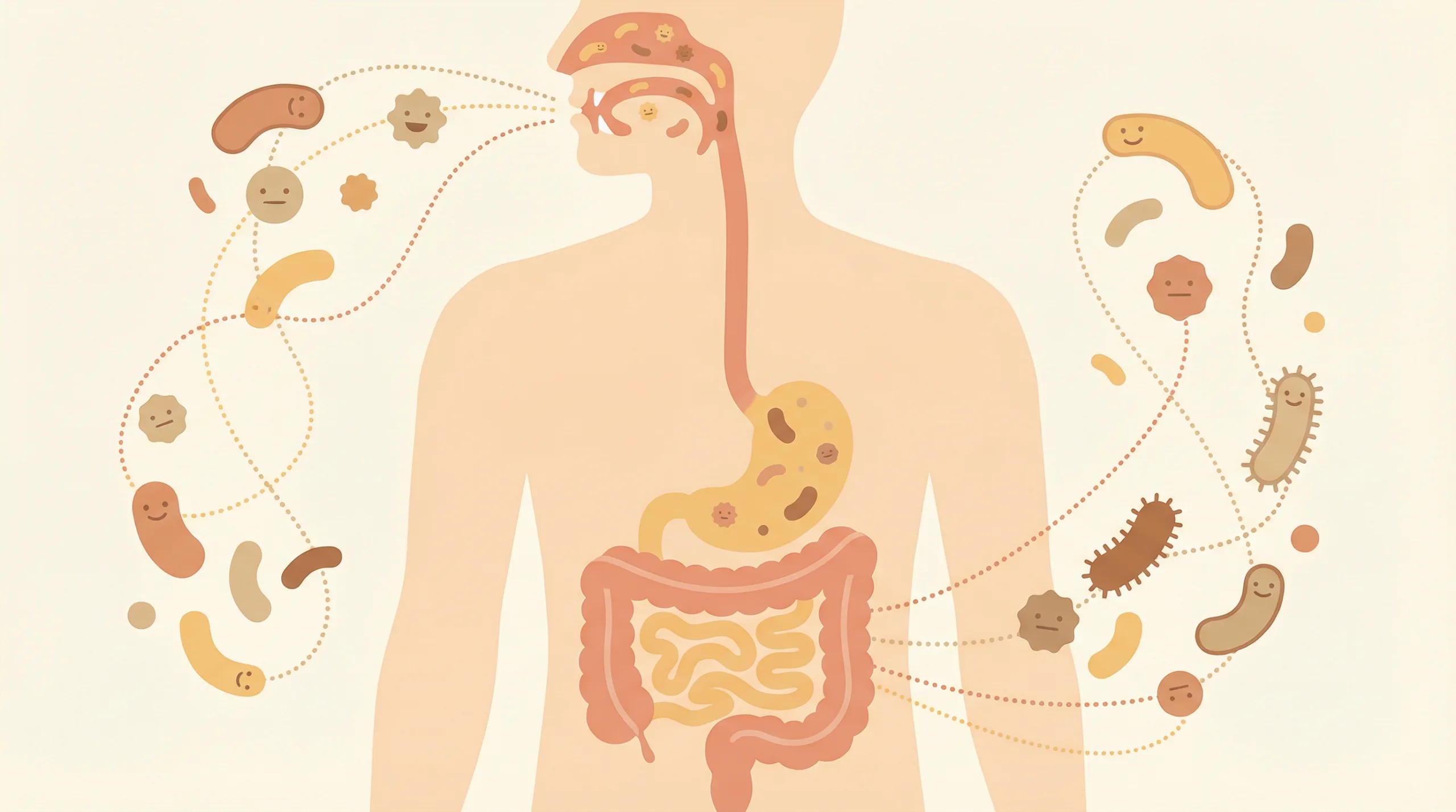 Hubungan lidah putih dengan mikrobiom usus