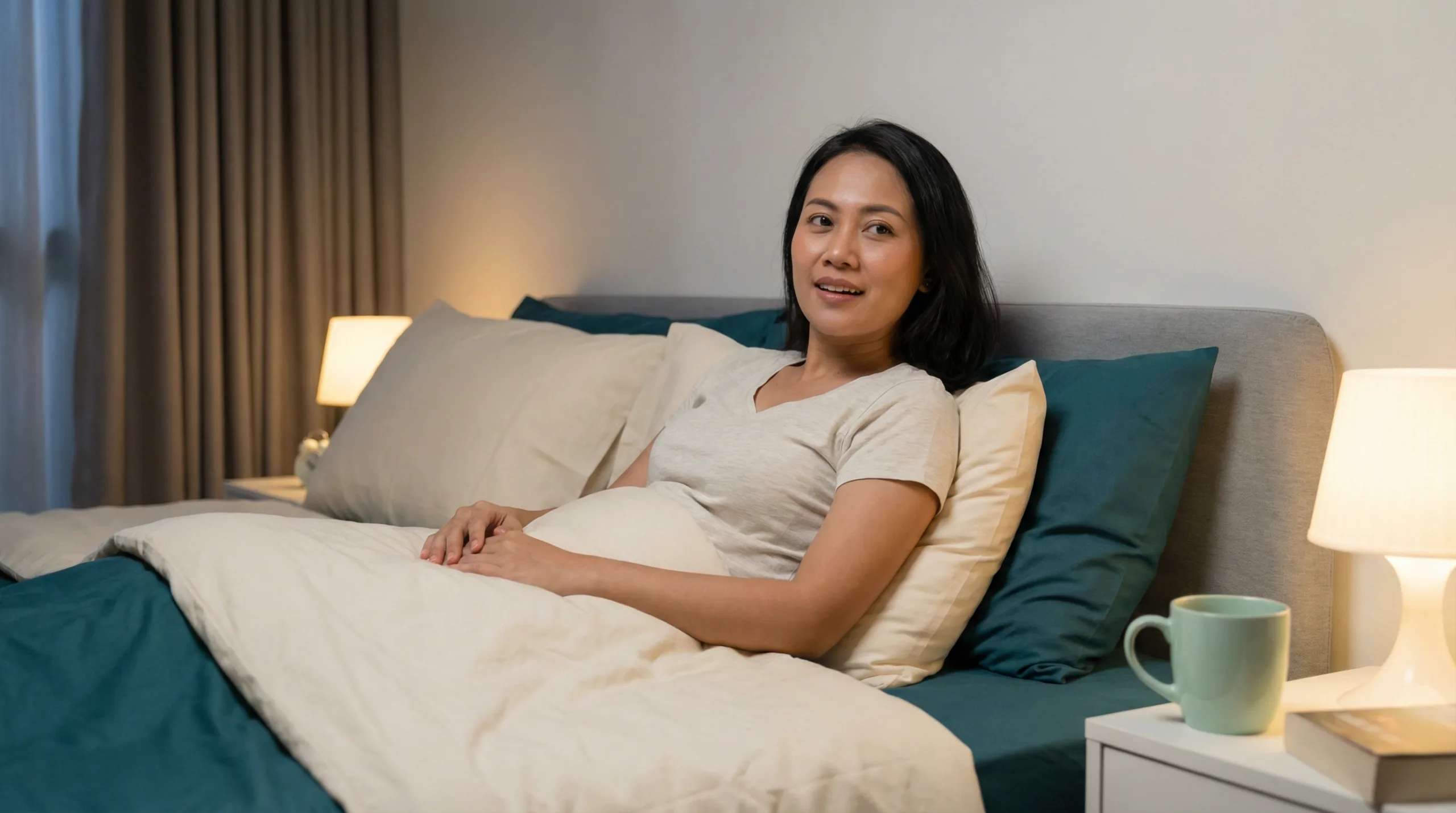 bangun tengah malam - kesehatan usus dan bakteri mikrobiom