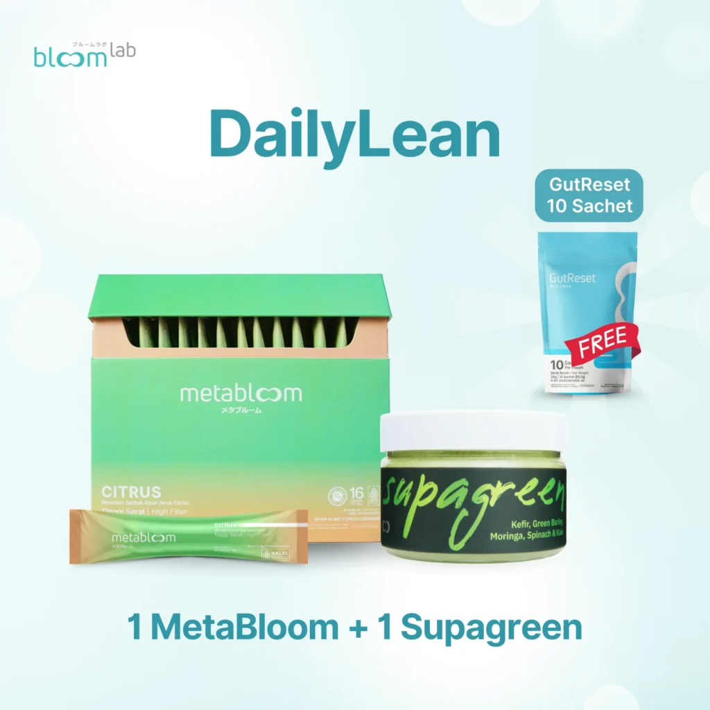 DailyLean paket, komposisi MetaBloom dan Supagreen