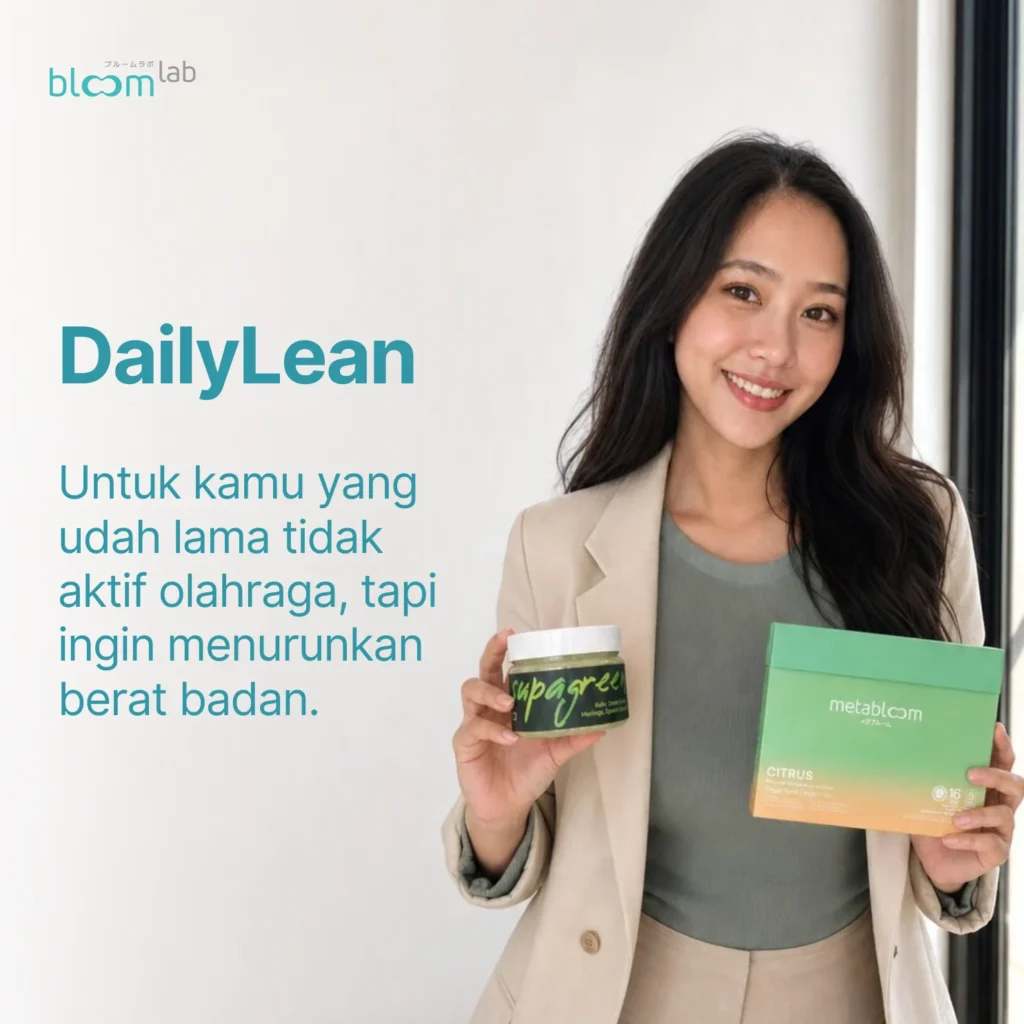 DailyLean untuk yang ingin turun berat badan tanpa olahraga