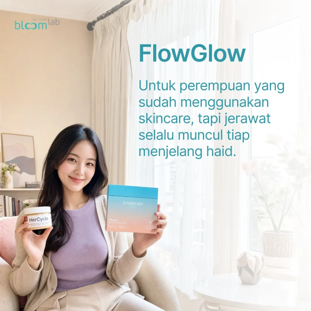 FlowGlow untuk yang jerawat muncul tiap menjelang haid