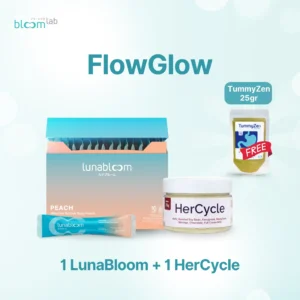 FlowGlow paket, komposisi LunaBloom dan HerCycle