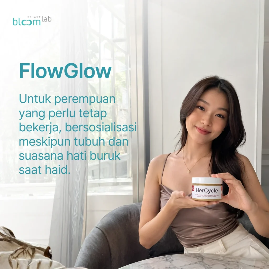 FlowGlow untuk yang perlu tetap aktif dan bersosialisasi saat haid