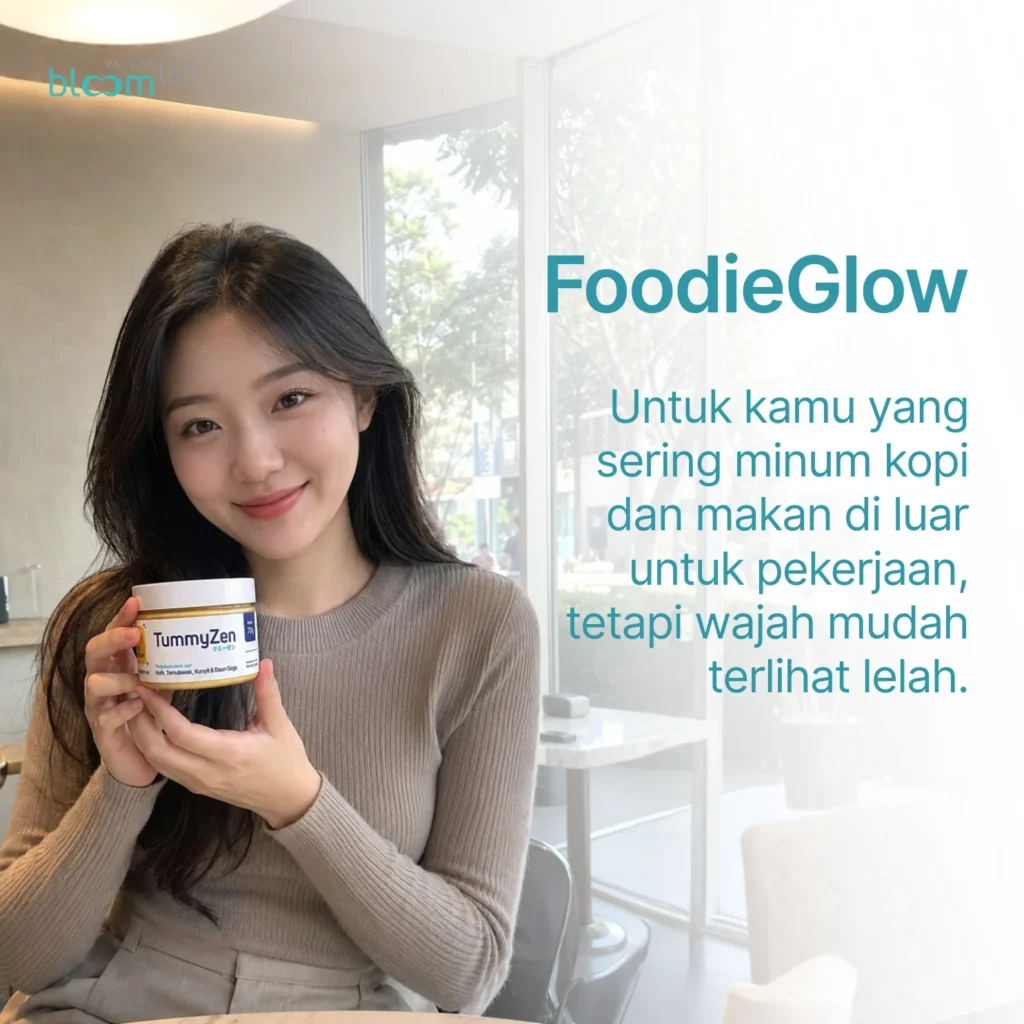 FoodieGlow untuk yang sering minum kopi dan makan di luar