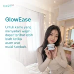 GlowEase untuk yang wajah lelah saat asam urat kambuh