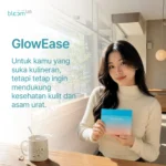GlowEase untuk penyuka kuliner yang jaga kesehatan kulit dan asam urat