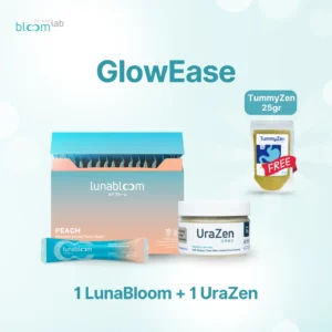 GlowEase paket, komposisi LunaBloom dan UraZen