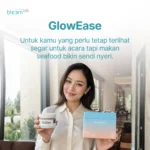 GlowEase untuk yang perlu tetap segar tapi seafood bikin sendi nyeri